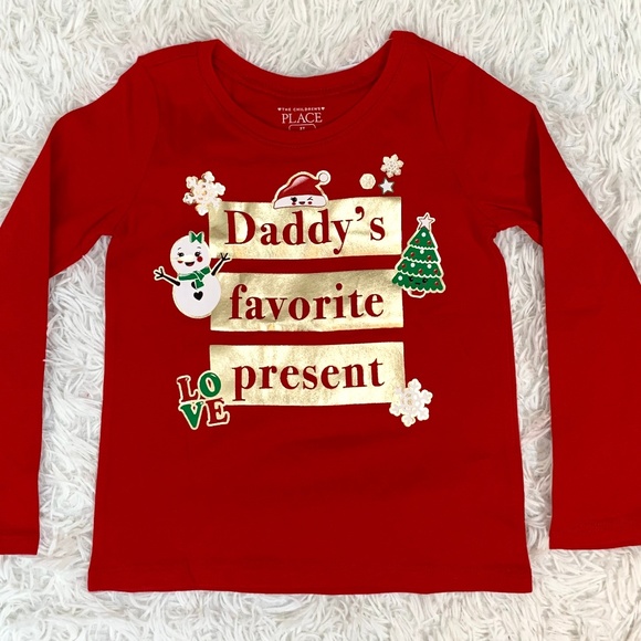 The Children's Place Other - NWT    THE CHILDREN'S PLACE    LS TEE     GIRLS 3T